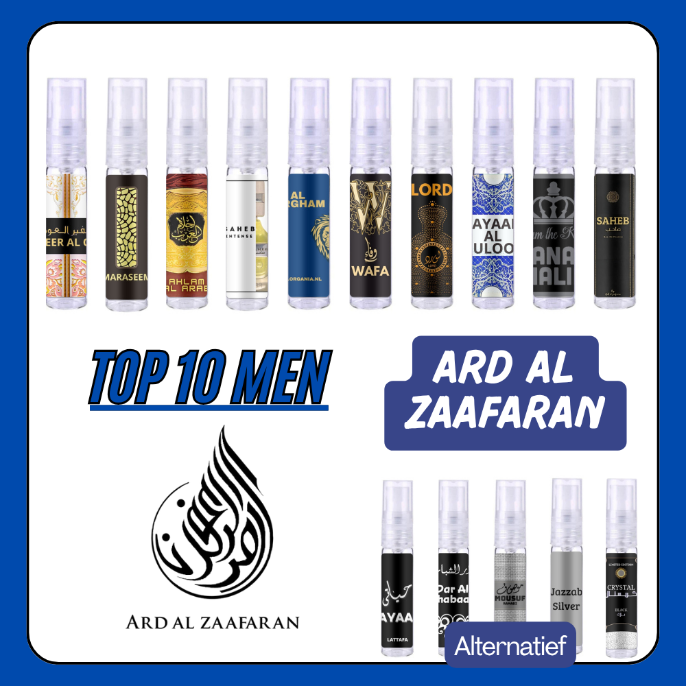 Ard al Zaafaran Top 10 men Sample Set 2026