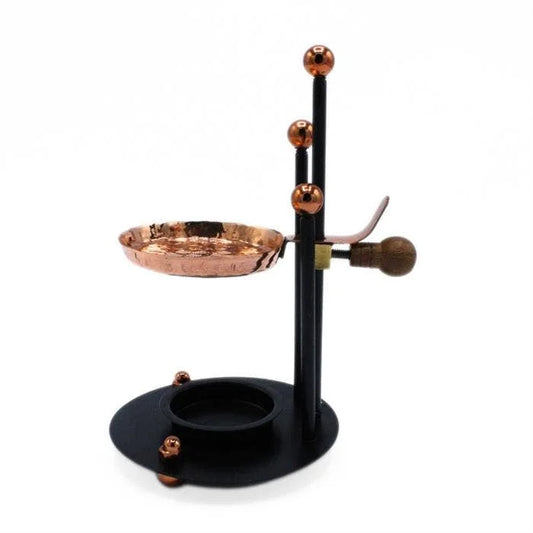 Incense Burner With Copper Pan