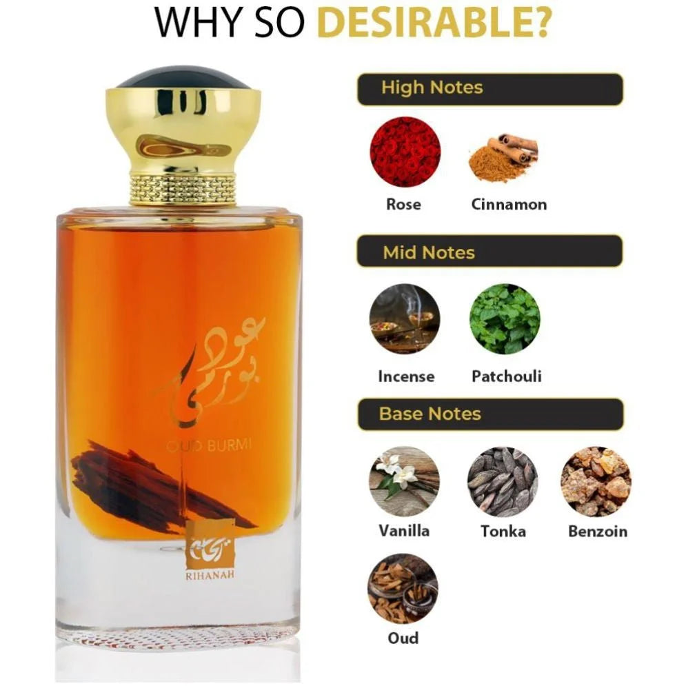 Rihanah Parfum - Oud Burmi | arabmusk.eu