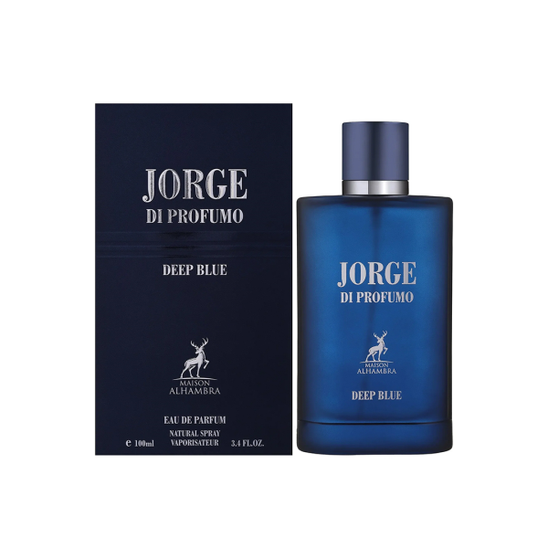 Maison Alhambra Jorge Di Profumo Deep Blue fles en doos