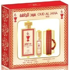 Manasik Oud al Jaha Red Giftset