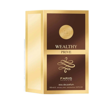 Fariis Wealthy Privé - verpakking