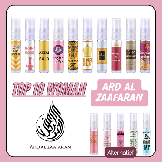 Ard al Zaafaran Top 10 Dames Sample Set 2026