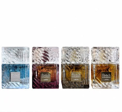 Lattafa Khamrah Collection vier flacons van 25 ml