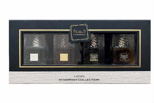 Lattafa Khamrah Collection 4 x 25 ml cadeaudoos