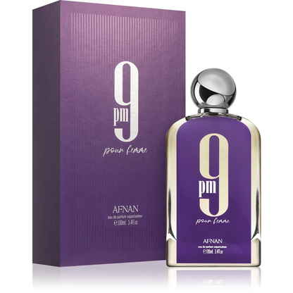 Afnan 9pm Pour Femme By Eau de Parfum Spray 3.4 Oz - Eau