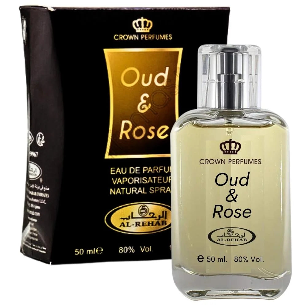 Al-Rehab Parfum Oud & Rose | arabmusk.eu