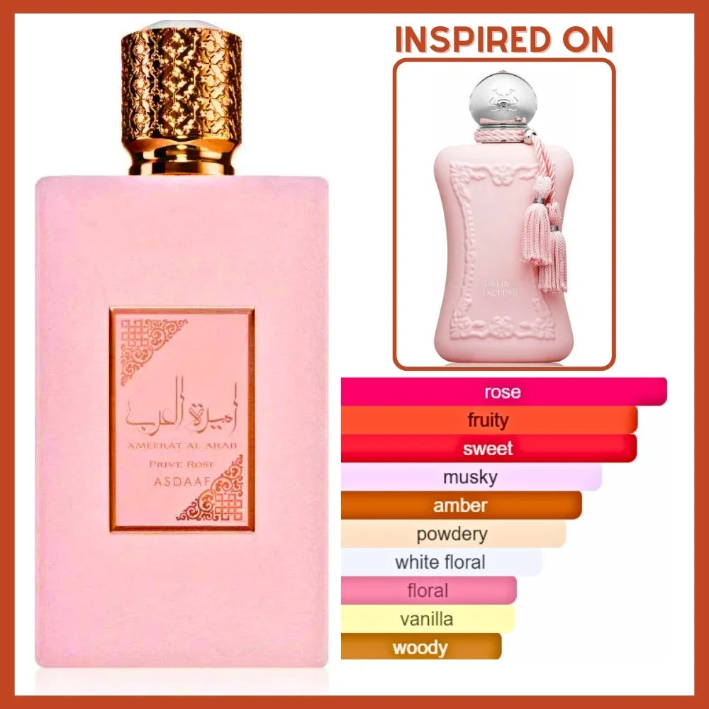 Ameerat Al Arab Privé Rose Lattafa - Eau de Parfum