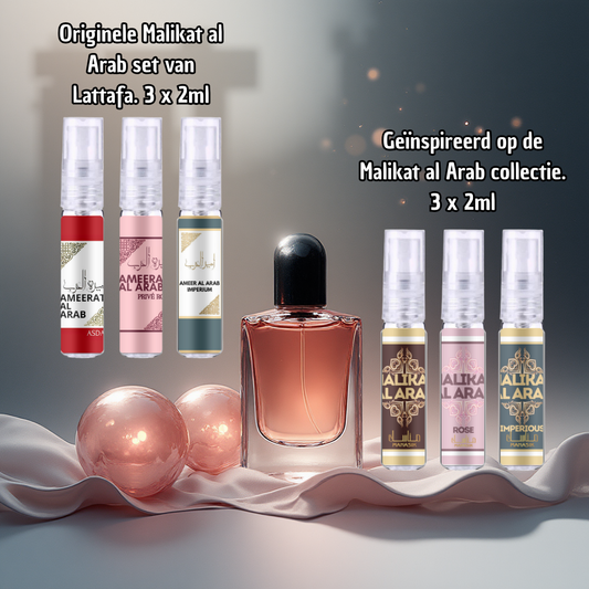 Ameerat al Arab Set Origineel & Dupe
