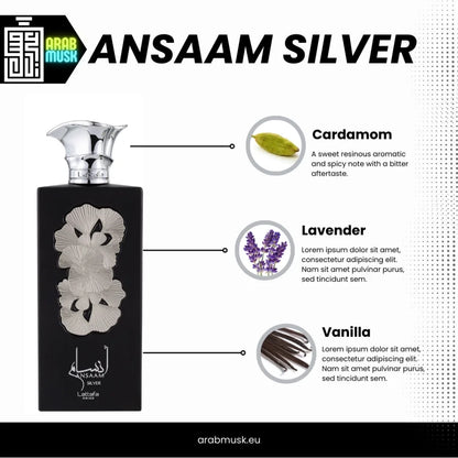 Ansaam Silver - Eau de Parfum