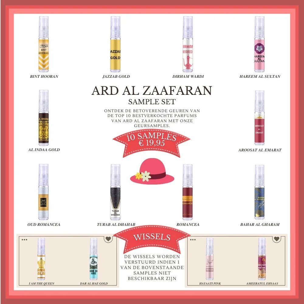 Ard Al Zaafaran Top 10 Dames Sample Set 2024 Q1 - Sampleset