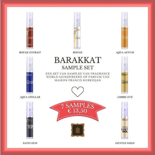 Bakkarat Range Sample Set (nieuwe Versie) - Sampleset