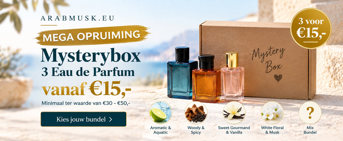 3 Arabische parfums vanaf €15