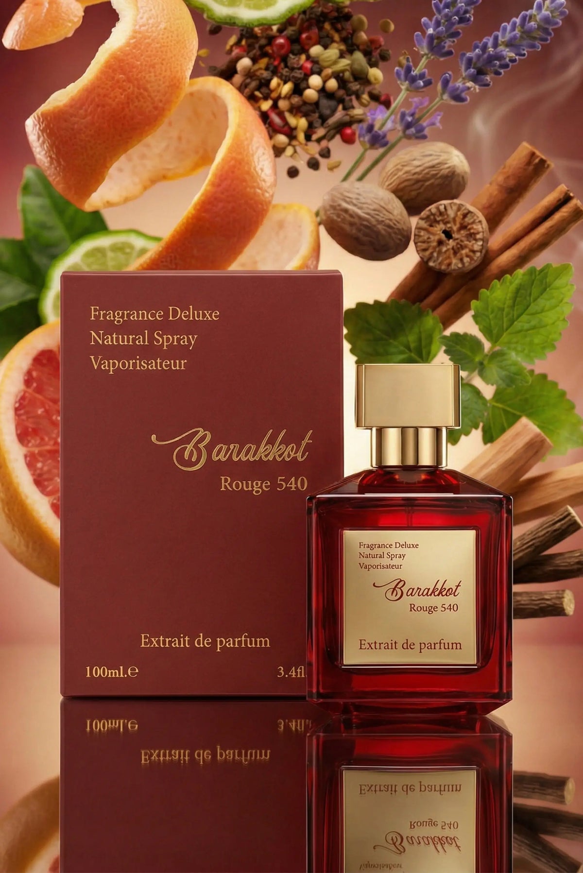 Barakkat Rouge Eau de Parfum 100ml -Fragrance Deluxe
