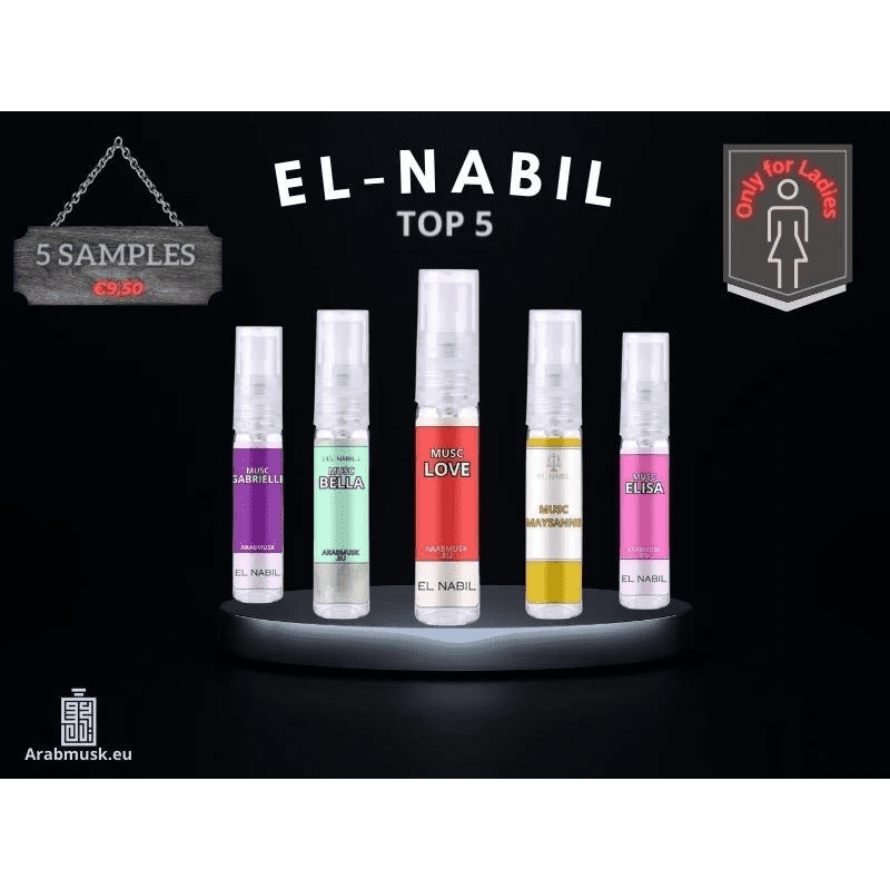 El-Nabil Sample Set Voor Dames Top 5