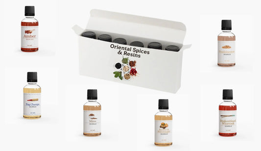 Geurolie set Oriëntal Spices & Resins