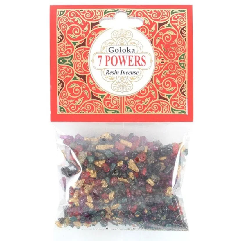 Goloka 7 Powers Resin Incense 30g - Wierook