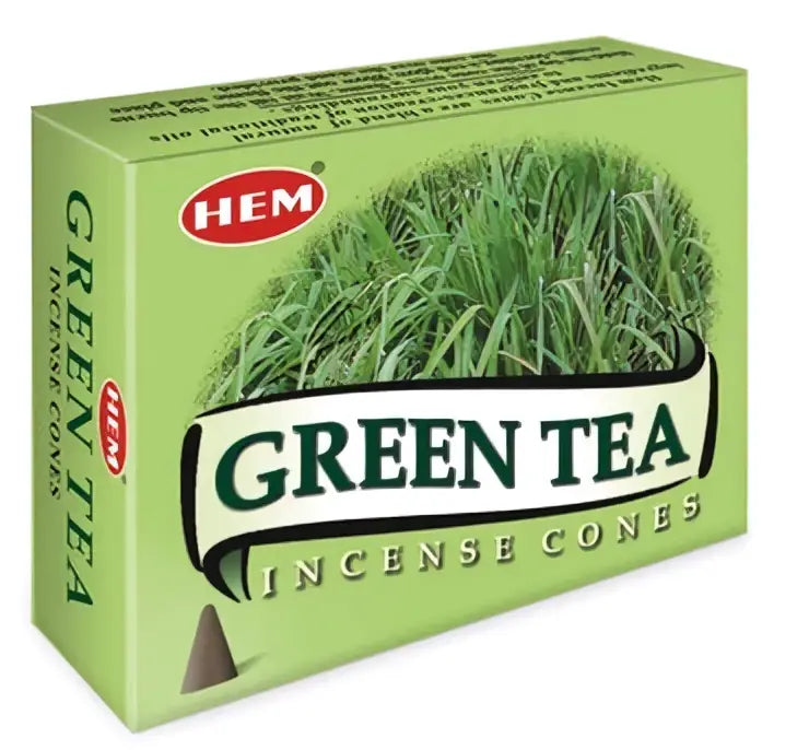 HEM Incense, Cones Green Tea - arabmusk.eu