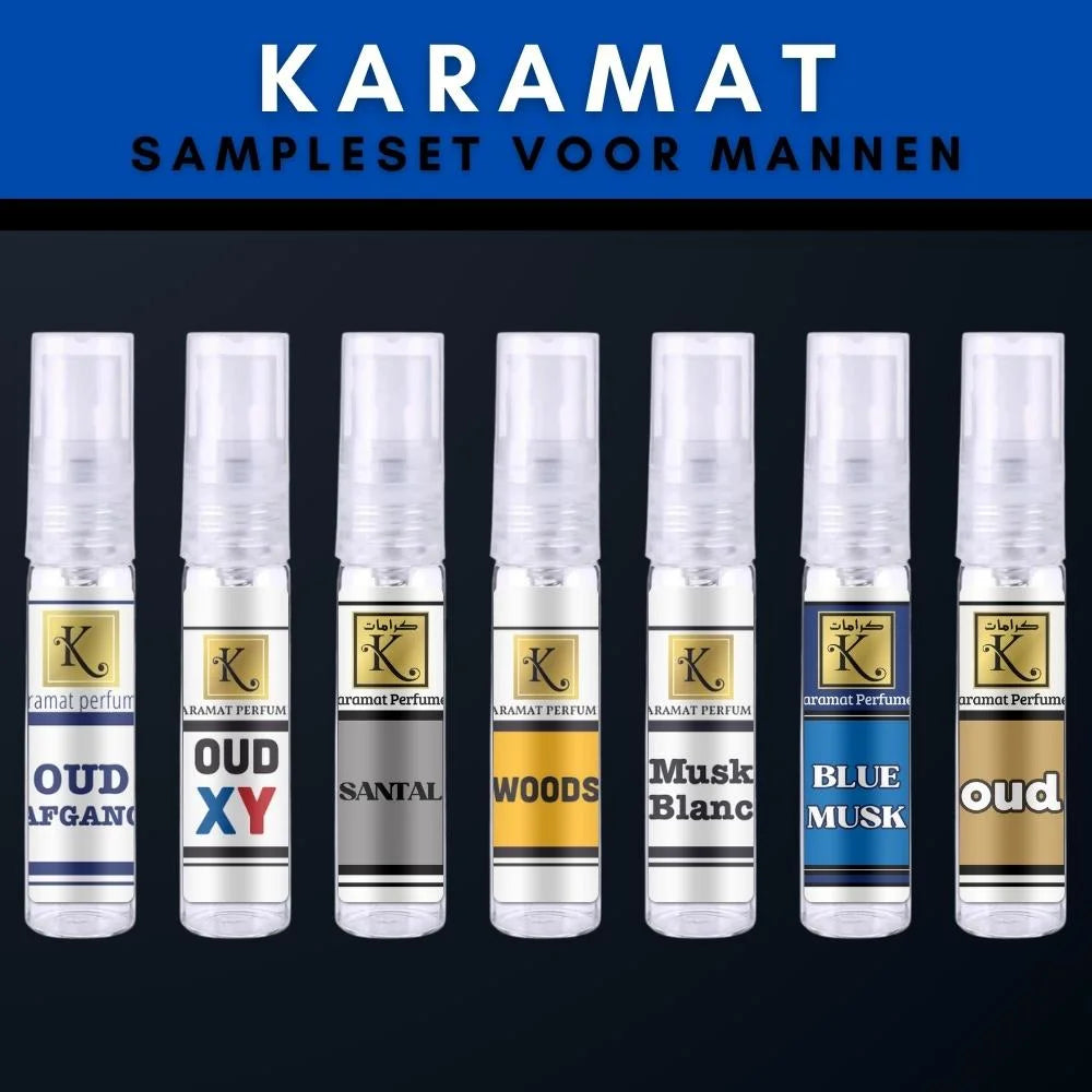 Karamat Collection Sampleset voor Mannen - Samples