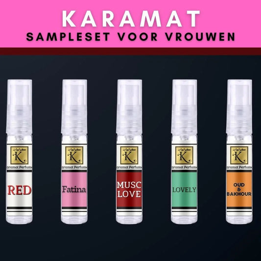 Karamat Collection Sampleset voor Vrouwen - Samples