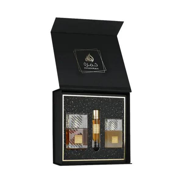 Lattafa Khamrah Giftset – Parfumset