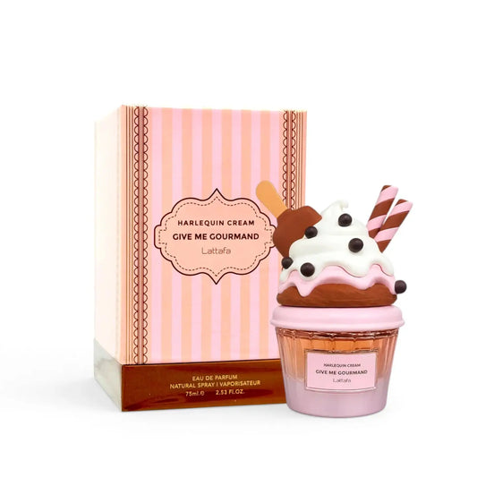 Lattafa Give Me Gourmand Harlequin Cream – EDP