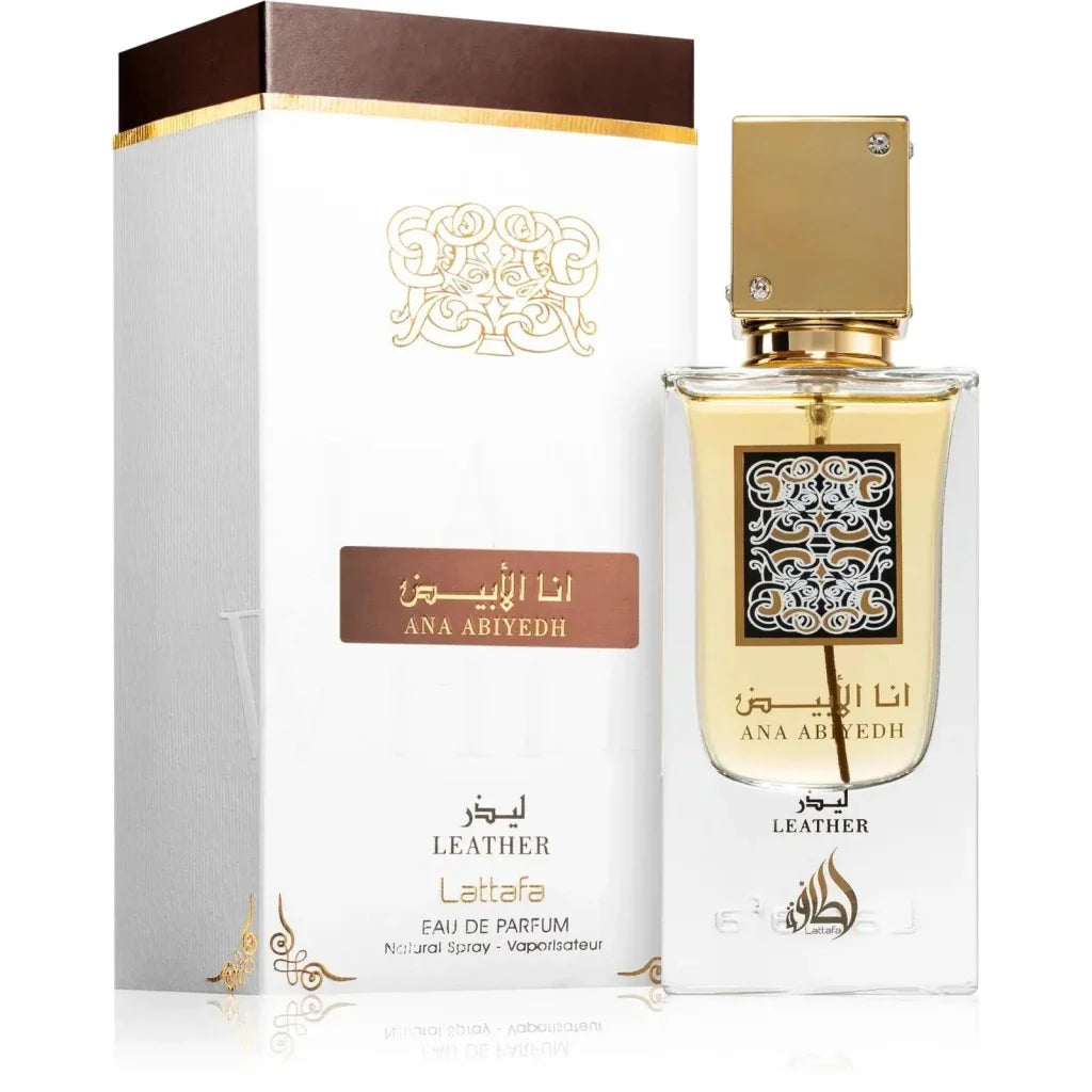 Lattafa Parfum Ana Abiyedh Leather - arabmusk.eu