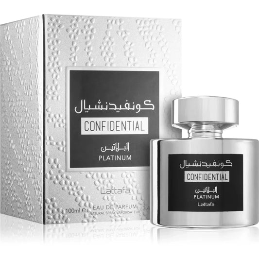 Lattafa Parfum Confidential Platinum - arabmusk.eu