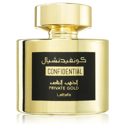 Lattafa Parfum Confidential Private Gold - arabmusk.eu