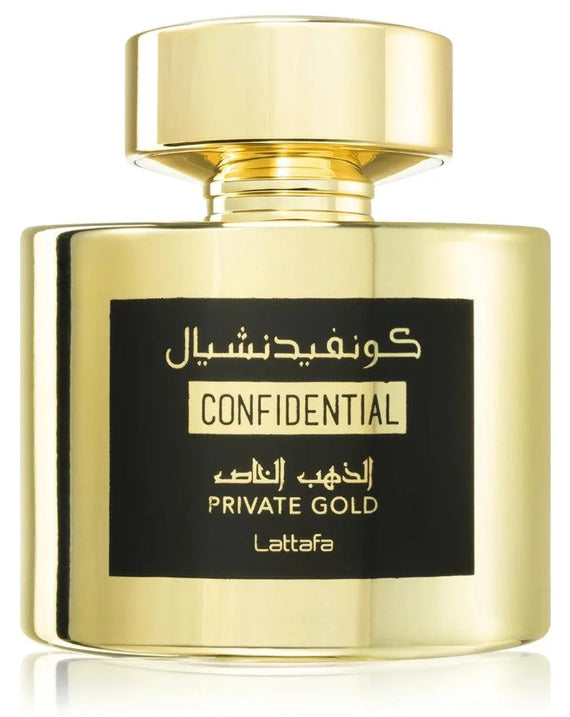 Lattafa Parfum Confidential Private Gold