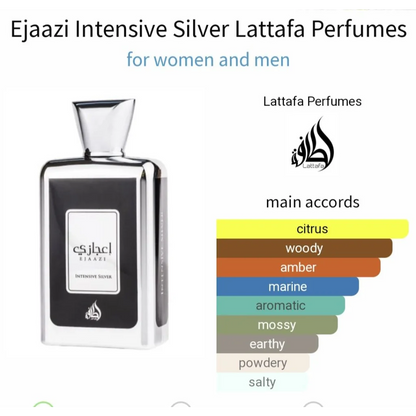 Lattafa Parfum Ejaazi Intensive Silver - Eau de Parfum