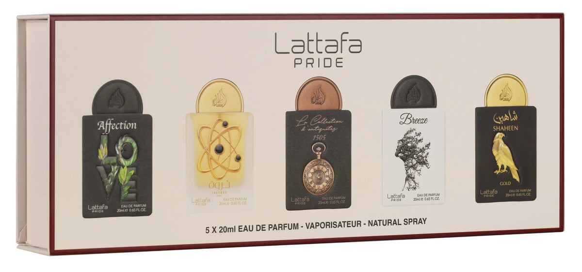 Lattafa Pride Cadeauset No.1 – 5 x 20ml EDP