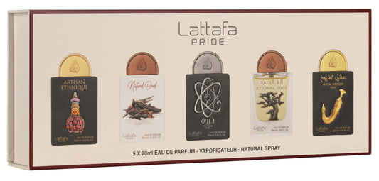 Lattafa Pride Cadeauset No.2 – 5 x 20ml EDP
