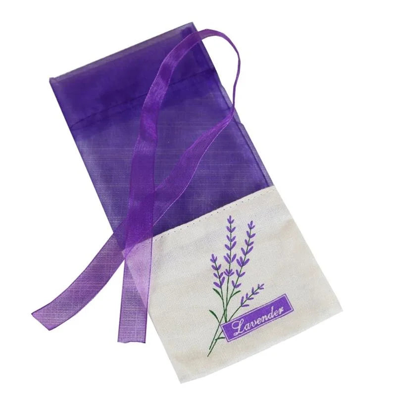 Lavendel Organza Geurzakjes 5 Stuks Incl. Lavendel