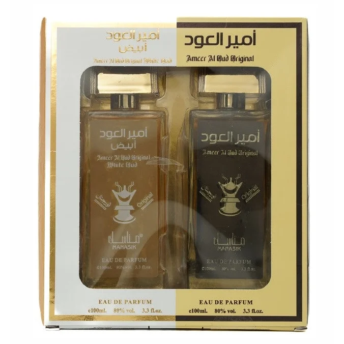 Manasik Giftset Ameer Al Oud Oud Orginal + White Oud