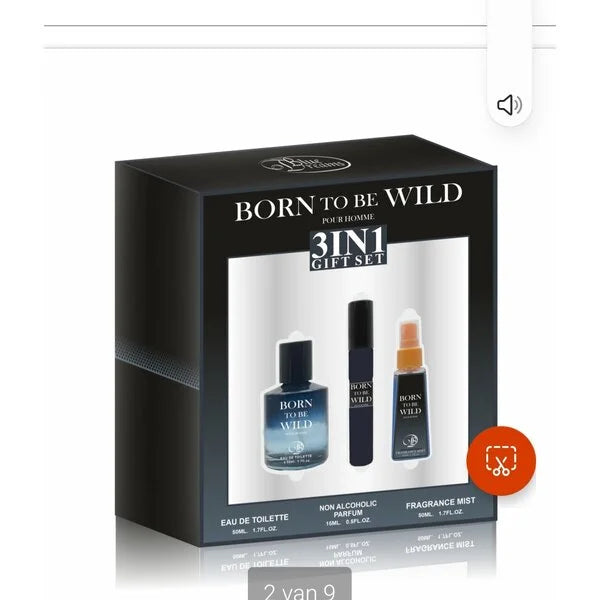 Meer Blue Dreams Giftset Born To Be Wild 3 Pcs