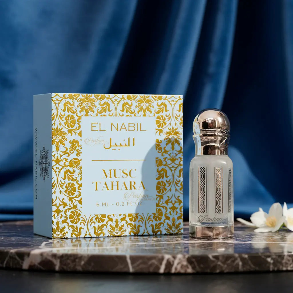 El-Nabil Musk Tahara verpakking en flacon | arabmusk.eu