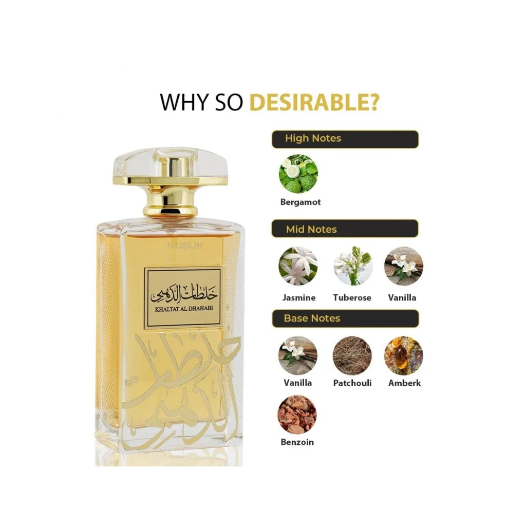 Nusuk  Parfum - Khaltat al Dhahabi arabmusk.eu