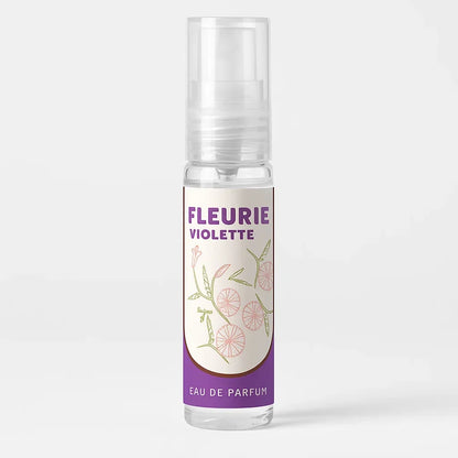 Paars Arabische Parfum Artikelen met Bloemenlabel