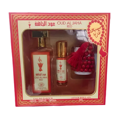 Manasik Oud al Jaha Red Giftset