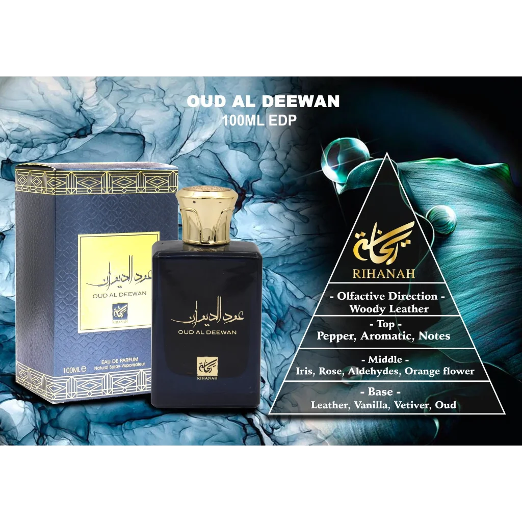 Rihanah Parfum - Oud Al Deewan - Eau de Parfum