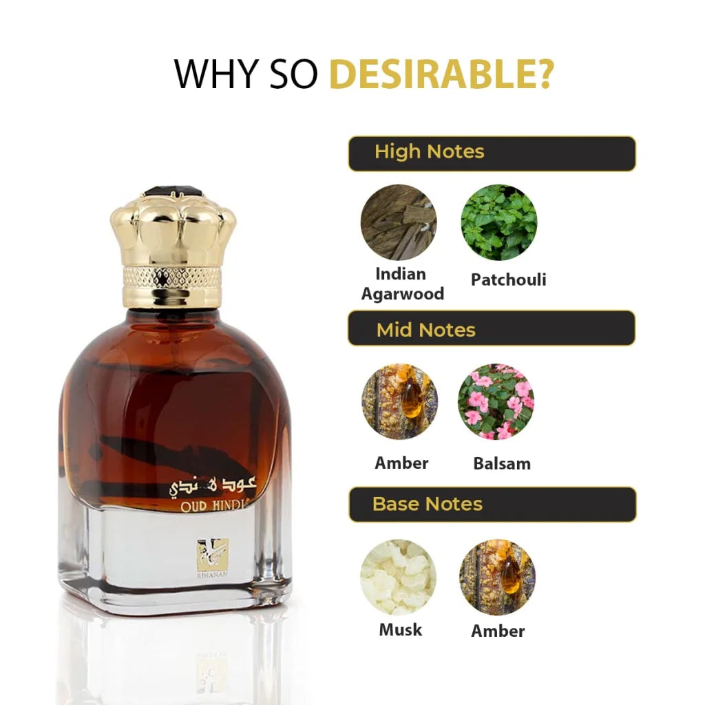 Rihanah Parfum - Oud Hindi - arabmusk.eu