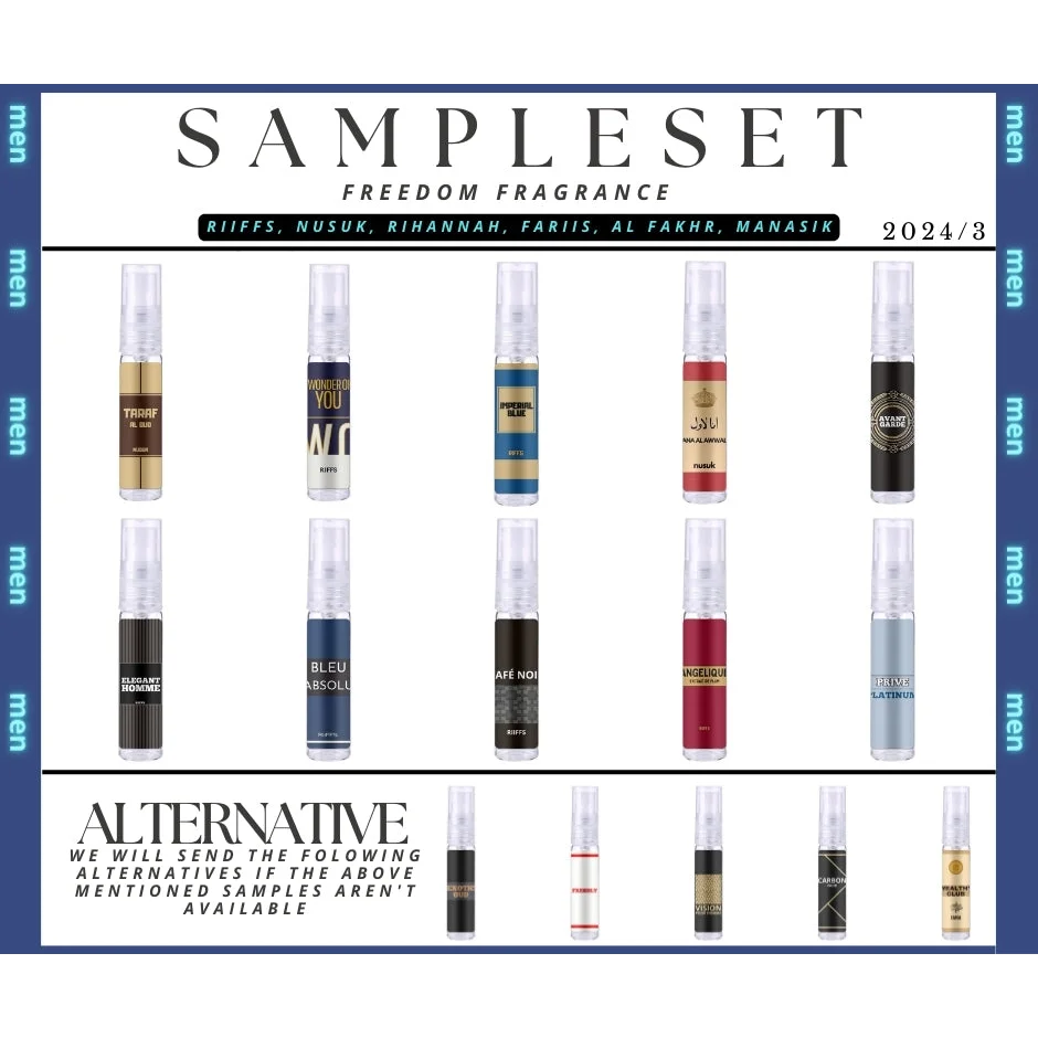 Riiffs / Nusuk Sampleset Heren Q3 - Sampleset