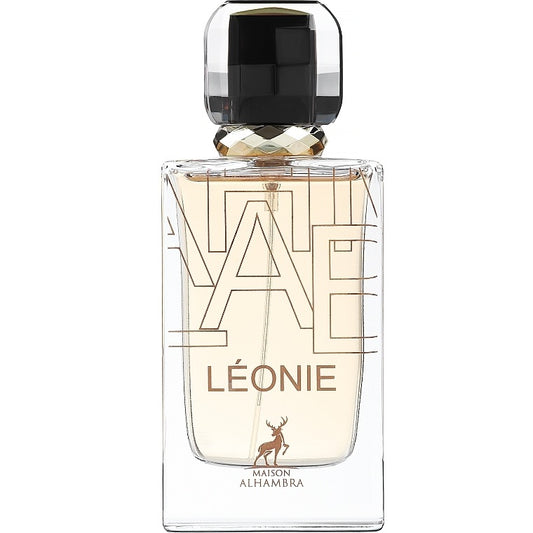 Frasco de perfume Viacheslav con líquido ámbar para una fragancia duradera y duradera.