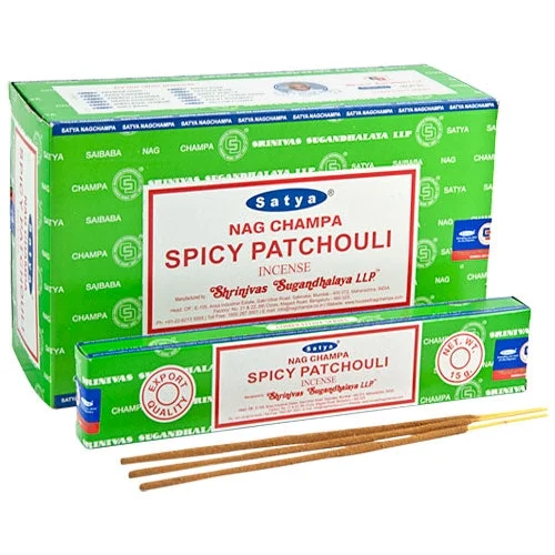 Spicy Patchouli Wierookstokjes - Wierookstokjes