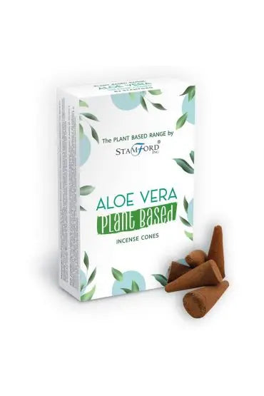 Stamford Plantaardige Wierookkegels Aloe Vera - arabmusk.eu
