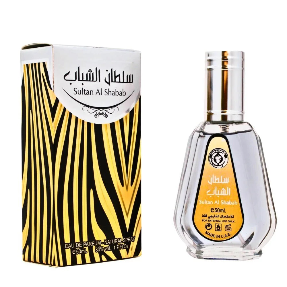 Sultan al Shabaab Parfumspray 50 ML | arabmusk.eu