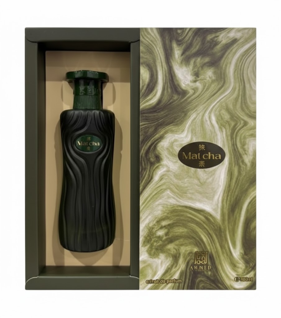 Ahmed Al Maghribi Matcha Extrait de Parfum 100 ml - verpakking