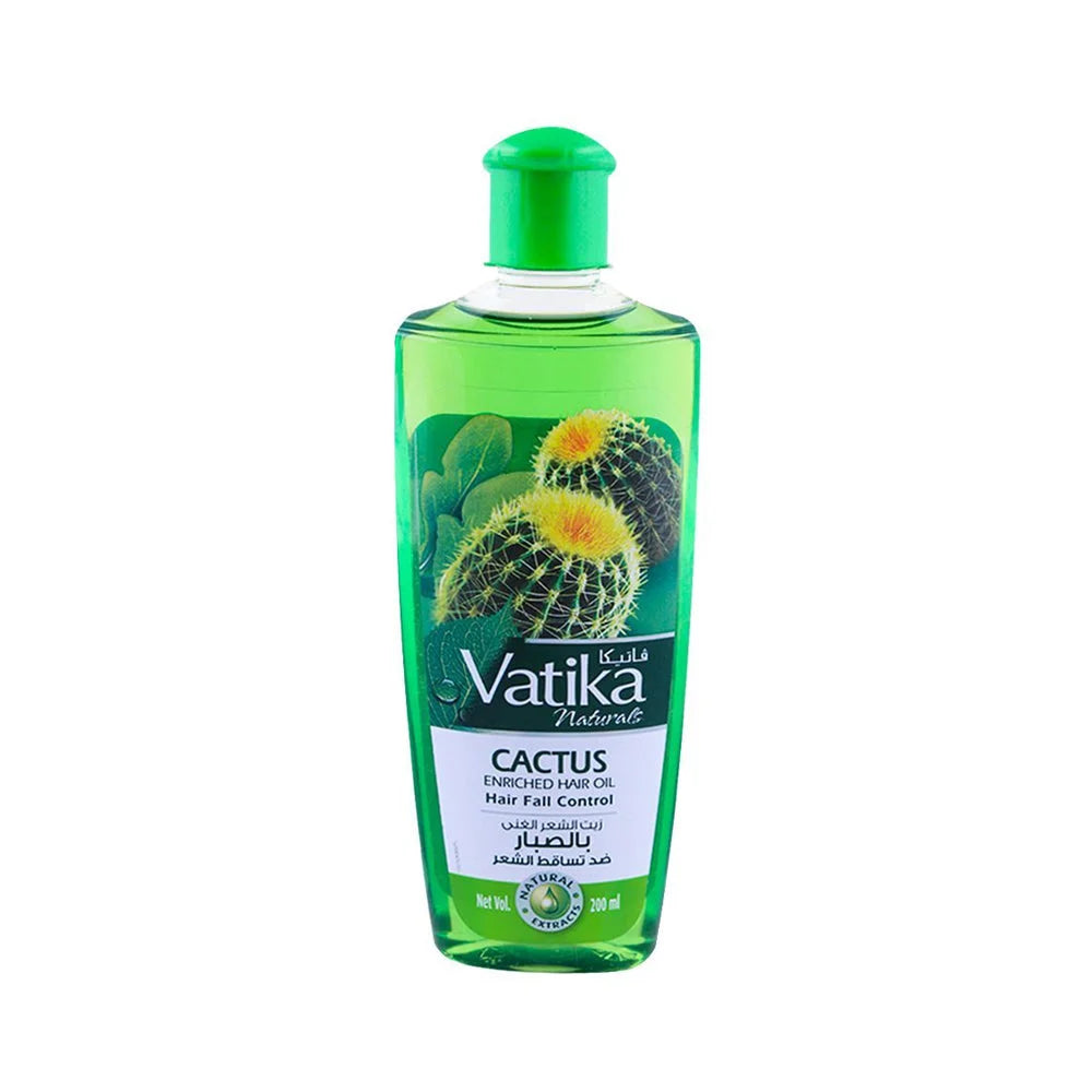 Vatika Hair Oil 200 Ml Cactus - Verzorging